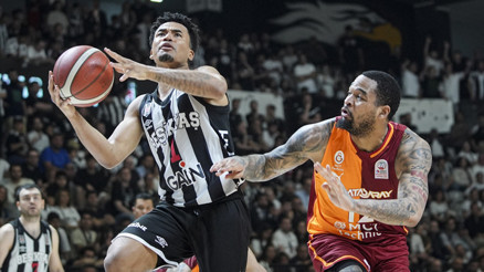 Derbiyi kazanan Beşiktaş GAİN, yarı finalde Galatasaraydan veda