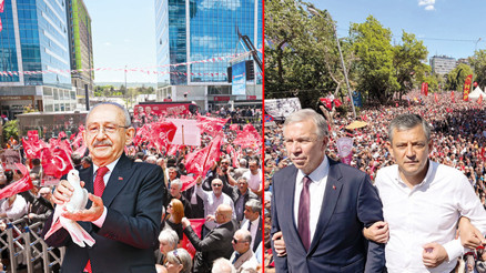 2 adres 2 CHP Kılıçdaroğlu Genel Merkez’de, Özel Güvenpark’ta 2 adres 2 CHP Kılıçdaroğlu Genel Merkez’de, Özel Güvenpark’ta