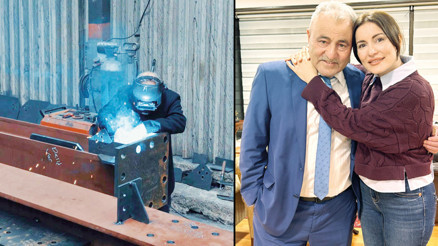 Babasının alın terini klibe taşıdı