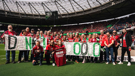 Hannover 96 taraftarlarından rekor bağış: Temiz içme suyu için 127 bin euro toplandı