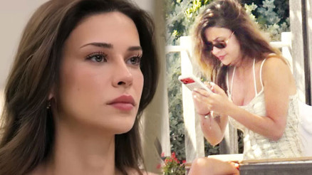 Telefonu elinden düşmedi