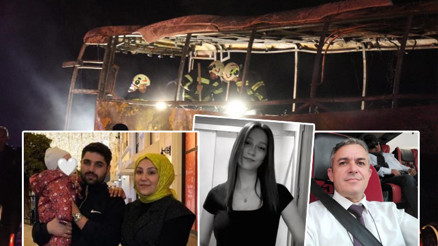 Denizlideki otobüs kazasında yürek yakan detaylar: Camı kırıp eşini kurtardı, 9 aylık oğluyla alevlerin arasında kaldı