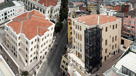 160 yıllık binada eğitim devam ediyor... Cağaloğlu Mesleki ve Teknik Anadolu Lisesi restore edildi