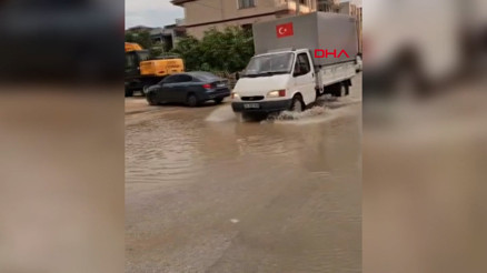 Bursada sağanak ve dolu yağışı etkili oldu