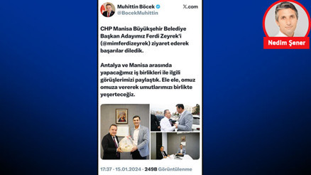 Özgür Özel rüşvetçi başkanını çarpmış