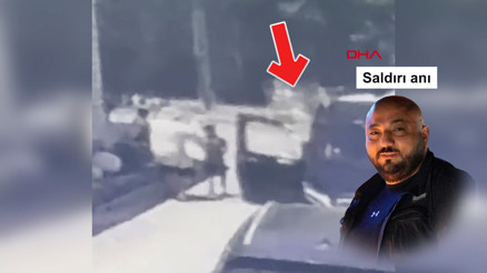 Dilan Polatın koruması Can Polatın hayatını kaybettiği silahlı saldırı anı kamerada