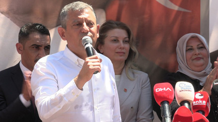 Özgür Özel, Gümüşhanede konuştu: Siz partinizi alkışlayın