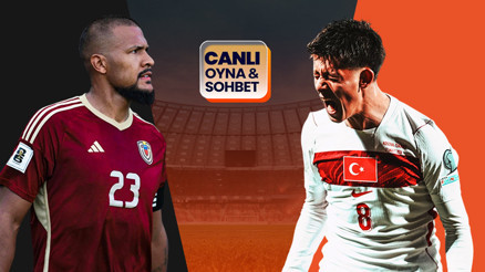 Türkiye, Dünya Kupası öncesi Venezuela karşısında Maçın heyecanı canlı sohbet ile Misli’de