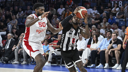 Beşiktaş, Bahçeşehir Kolejine karşı seride geri düştü