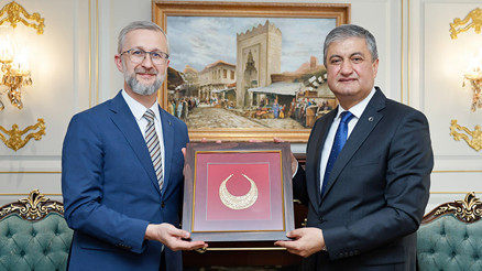 Ukrayna Büyükelçisi Adana’da Vali Yavuz’u ziyaret etti