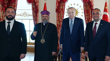 Cumhurbaşkanı Erdoğan, Sıvacıoğlu ile Maşalyanı kabul etti