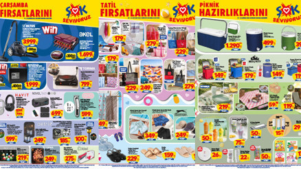 ŞİMDİ Raflarda ŞOK aktüel 10-16 Haziran 2026 Aktüel Kataloğu (İndirimli Deniz Ürünleri ŞOK Broşüründe) || Bu Hafta ŞOK Aktüel Market Plaj, Kamp ve Elektronik Fırsatları (Fiyat Listesi)