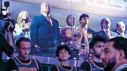 NBA finalinde Trump’a protesto