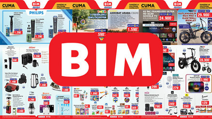 YEPYENİ BİMDE BU CUMA AFİŞİ 12 HAZİRAN 2026 BİM Kataloğu İndirimli Ürünler Listesi: Bimde bu hafta neler var Bu Cuma Bim Broşürü Elektrikli Scooter Getiriyor