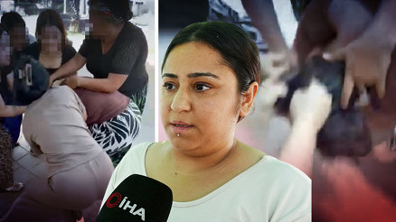 Bebeğinin yanında dövüp üzerindeki kıyafetleri çıkardılar Genç kadın o anları anlattı... Evinin etrafına bırakıp polise şikayet ederiz tehdit ediyorlar