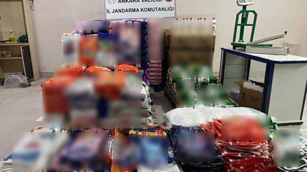 Ankarada 3 ton sahte deterjan ele geçildi