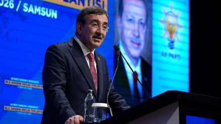 Cumhurbaşkanı Yardımcısı Yılmaz, Samsun AK Parti İl Danışma Meclisi Toplantısında konuştu