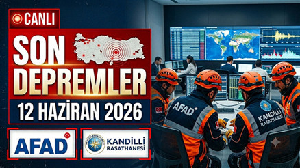 SON DAKİKA DEPREMLER LİSTESİ CANLI VE ANLIK 14 HAZİRAN 2026 AFAD/ KANDİLLİ RASATHANESİ: Bugün nerede deprem oldu Az önce deprem mi oldu, kaç büyüklüğünde Kandilli ve AFAD son depremler ekranı