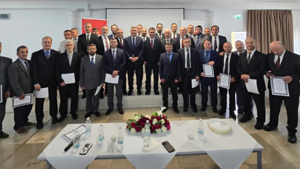 Gurbete hizmet eden din görevlilerine Münihte vefa