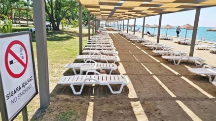 Plajda dumansız bir gün geçirdim