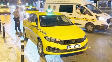 Taksici öldürüldü