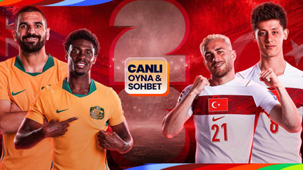 Avustralya ile Türkiye karşı karşıya geliyor Dünya Kupası’nın heyecanı canlı sohbet ile Mislide