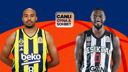 Fenerbahçe, Beşiktaşı konuk ediyor Basketbol Süper Liginde final serisi heyecanı canlı sohbet ile Mislide
