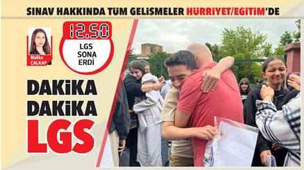 Dakika dakika LGS