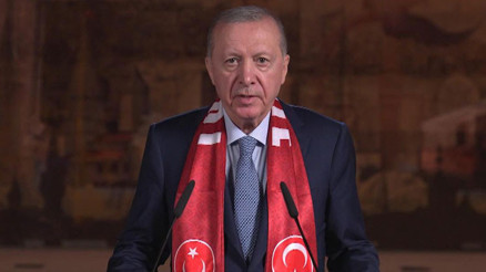 Cumhurbaşkanı Erdoğandan A Millilere destek mesajı: Şimdi yeni bir destanı yazmanın tam zamanı