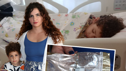 Kek paketinin içinden çıktı, küçük çocuk bilmeden yiyince ölümden döndü