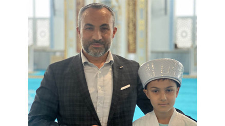 Köln hutbe yarışması birincisi Deutz şubesinden Musab Yeşil