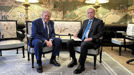 Trumptan Cumhurbaşkanı Erdoğana övgü dolu sözler