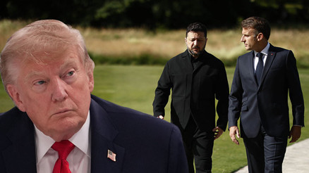 Macron ve Zelenski yakalandı: G7 Zirvesinde Trumpın arkasından konuştular