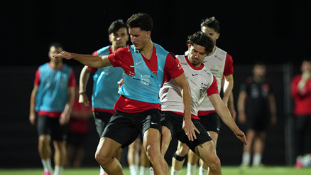 A Milli Futbol Takımı, Paraguay maçının hazırlıklarını sürdürdü