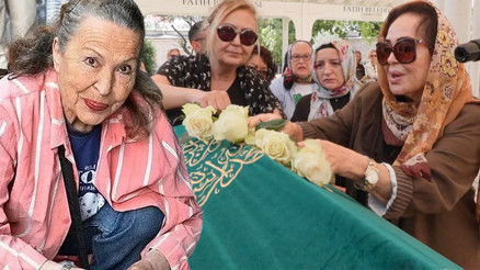 40 gün önce kızını kaybetmişti... Yeşilçamın Sultanından Panter Emele veda