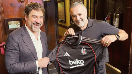 Javier Bardem’e Beşiktaş forması