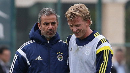 İsmail Kartal ile birlikte Dirk Kuyt da Fenerbahçe’ye döndü