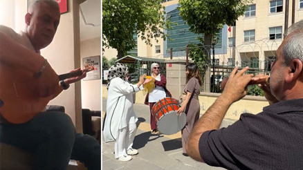 Türkiye böyle boşanma görmedi Davul zurnalı kutlamaya bağlama cevap