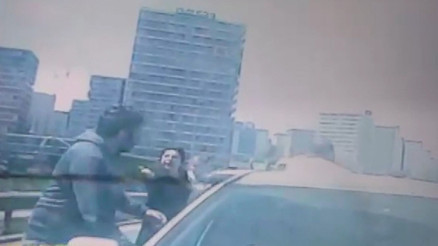 Megafonla araç durduran emekli polis ve tartıştığı sürücüye 180er bin ceza