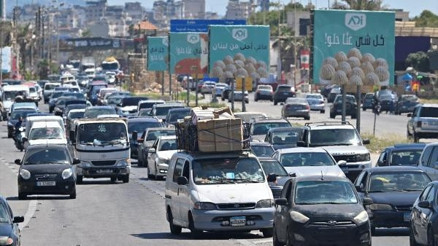 Lübnanlılar İsrail saldırıları nedeniyle ülkenin kuzeyine göç ediyor