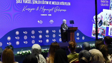 Emine Erdoğan: Kadınların ekonomik hayata katılması, afet sonrası toparlanma döneminde büyük öneme sahiptir