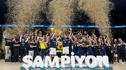 Türkiye Sigorta Basketbol Süper Liginde şampiyon Fenerbahçe Beko