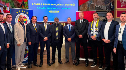 Londra Fenerbahçeliler Derneği’nde yeni dönem: Başkan Kalender Ateş oldu