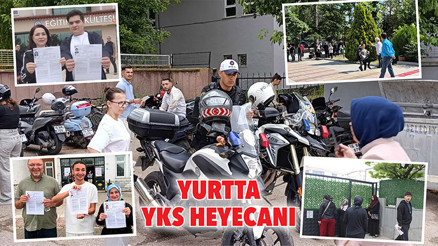 Yurtta YKS heyecanı