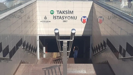 İstanbullar dikkat Taksim Metro İstasyonu kullanıma kapatıldı