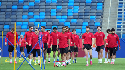 A Milli Futbol Takımı, Los Angelestaki ilk idmanını yaptı