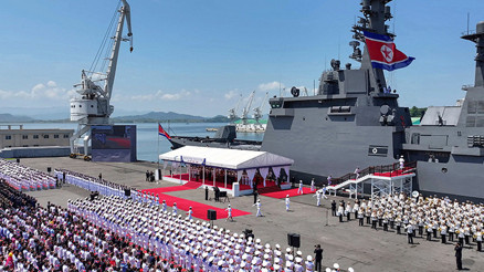 Kuzey Koreden 5 bin tonluk destroyer hamlesi