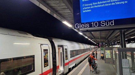 Almanyada tren krizi: Seferler aksadı