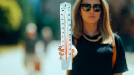 Almanyada termometreler 44 dereceyi gösterecek