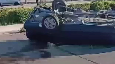 Ankara’da feci kaza Takla atan otomobilin sürücüsü öldü
